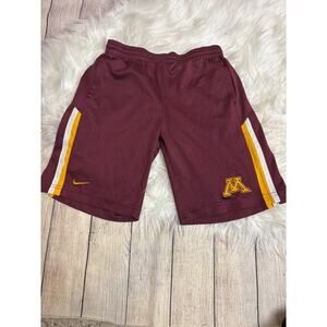 Minnesota Nike Dri-Fit Boys Mesh Athletic Shorts with Pockets